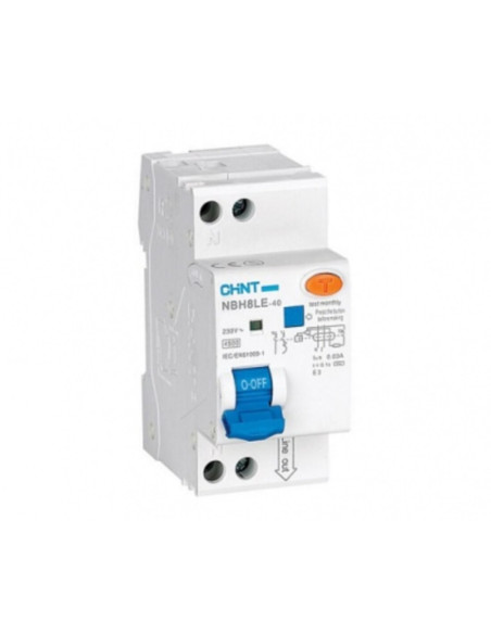 Interruttore MTD 1pn C 6A 4,5kA 30mA A