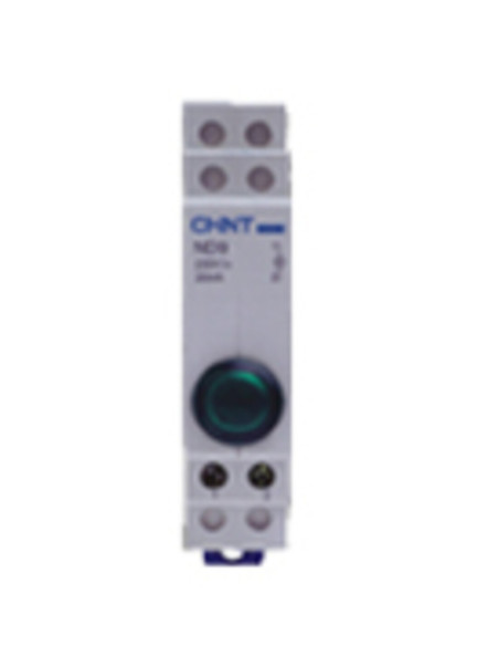Spia LED modulare 1 din 115-230v rossa 594113