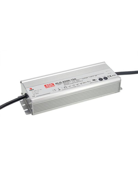 Alimentatore AC/DC enclosed LED 320W 24V-13,3aip67 dimmer 3in1