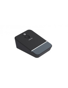 Base microfonica tavolo per microfoni collo di cigno led...