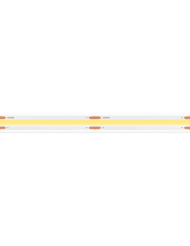 Striscia LED 24Vdc 10W/m 3000k ip67 8mm 25mt