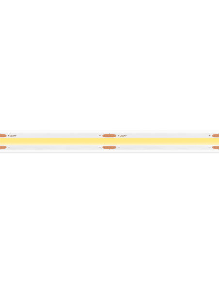 Striscia LED 24Vdc 10W/m 3000k ip67 8mm 25mt