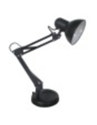 Lampada tavolo orientabile e27 nero