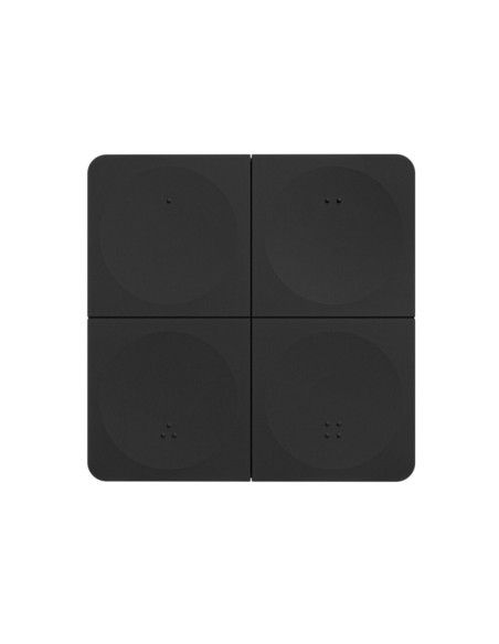 Telecomando LED 4 zone RF 2.4GHz a batterie colore nero