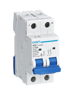 Interrutore MT 2p 16A 500vDC 6kA