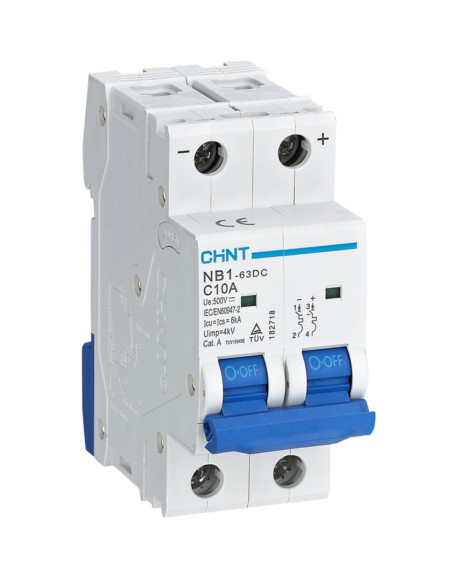 Interrutore MT 2p 32A 500vDC 6kA