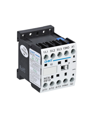 Minicontattore 3p 24vac 9A 1na ac3