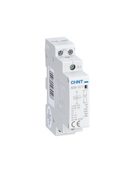Contattore modulare 1na + 1nc 230VAC 20A