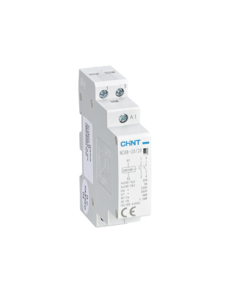Contattore modulare 230VAC 20A 2na
