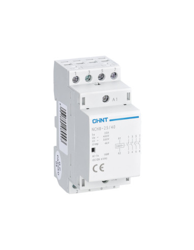 Contattore modulare 25A 4na 24VAC