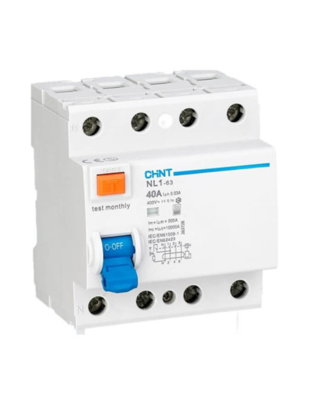 Differenziale puro F 10kA 4p 40A 30mA