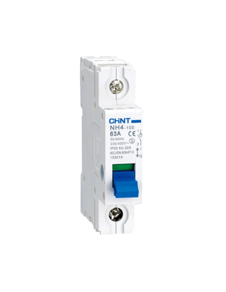 Sezionatore 1 polo 1 din 32A monofase 230VAC
