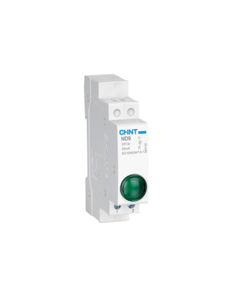 Spia LED modulare 1 din 115-230v verde 594108