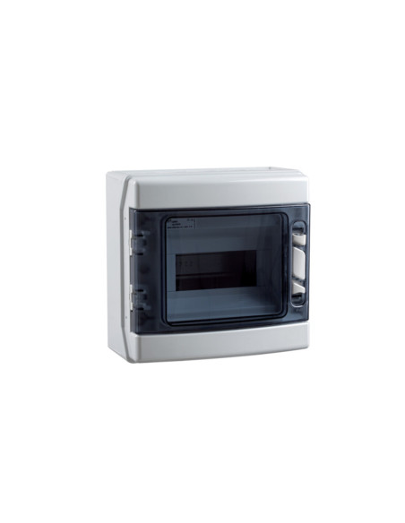 Centralino da parete porta trasparente 24m IP65