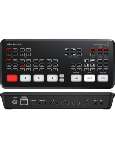 Switcher broadcast streaminig 4 ingressi HDMI +...