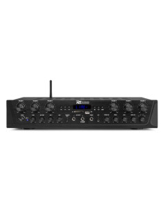 Amplificatore 4/8Ω 6 zone 600w con bt/usb/fm
