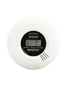 Rilevatore di fumo/monossido di carbonio a batteria