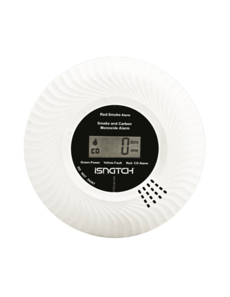 Rilevatore di fumo/monossido di carbonio a batteria