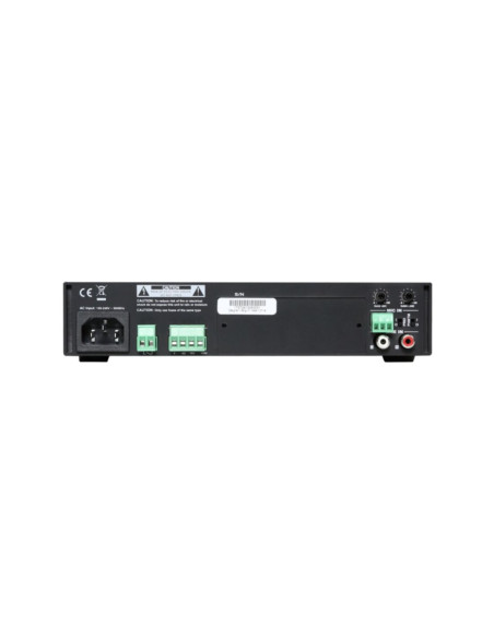Amplificatore PA 80W 4ohm 70/100V classe D