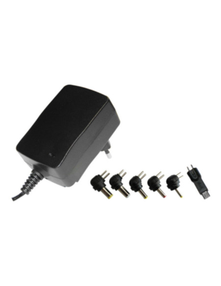 Alimentatore switching 3-12v2,25a 7 outmicro-usb per tablet-smartphones