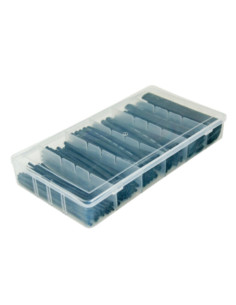 Kit guaina termoretraibile nera 100pz 2