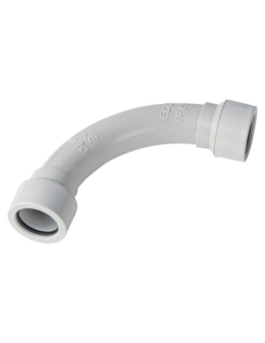 Curva a 90° ip65 tubo/tubo Ø25 mm