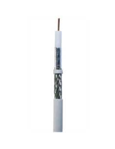 Cavo coax classe a - h-355a al PVC 5,0 mm bianco easybox...