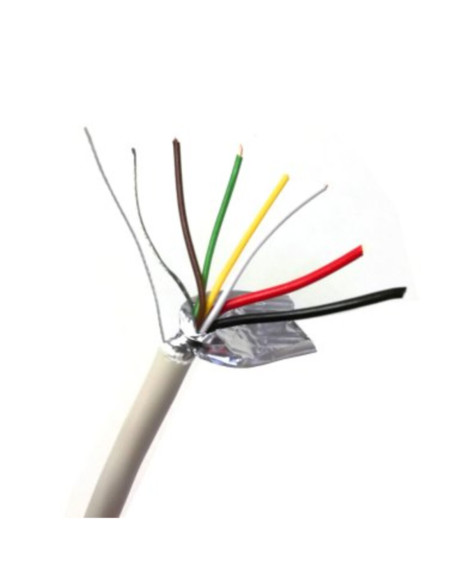 Cavo allarme 2x0,50 + 6x0,22 t+s